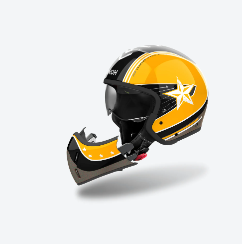 Helmet J110 Comman Yellow Gloss